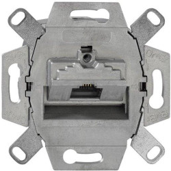 Rutenbeck Datendose Kat6 ohne Zentralstück und Abdeckplatte 1 x 8-polig RJ45 N138104030 KOMPAKT