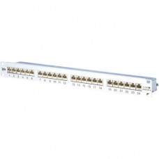 Metz Connect Patchpanel 19 Zoll E-DAT C6 24x8(8) 1HE LSA Kat.6 Class EA Link 500 MHz 130855-E