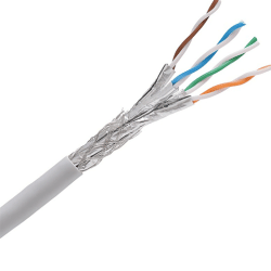 Draka Netzwerkkabel Kat.5e UC300 S24 C5e F/UTP 4P LSHF C5e 4P/24 F/UTP LSOH grau 100Mhz UC300 S24 (1 m)