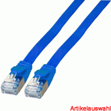EFB Flachpatchkabel Cat.6a U/FTP 0,25 m