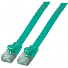 EFB Flachpatchkabel Cat.6a U/FTP 0,5 m grün