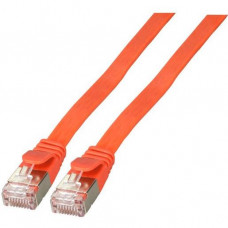 EFB Flachpatchkabel Cat.6a U/FTP 0,25 m rot