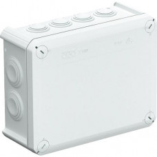 OBO Kabelabzweigkasten mit Einführungen 190x150x77 PP lichtgrau