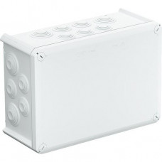 OBO Kabelabzweigkasten mit Einführungen 285x201x120 PP lichtgrau
