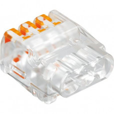 OBO Universalklemme für 3 starre-flexible Leiter 0,2-2,5mm² PC transparent