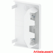 OBO Endstück PVC reinweiß RAL 9010