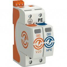 OBO SurgeController V20 einpolig mit NPE + FS 280V V20-1+NPE+FS-280