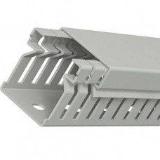 OBO Verdrahtungskanal H/30xB/25 mm 2 m PVC steingrau