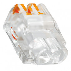 OBO Universalklemme 2-Leiter 0,2-2,5 mm² starre-flexible PC transparent