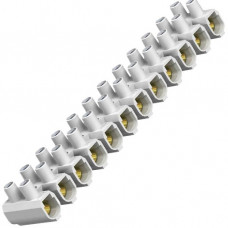 OBO Reihenlüsterklemme weiß  4 mm² 12-polig