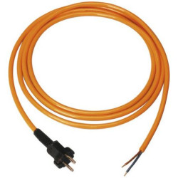 PCE Geräteleitung PUR 2x 1,5 mm² 5 m orange IP20 PCE Geräteleitung PUR 2x 1,5 mm² 5 m orange IP20