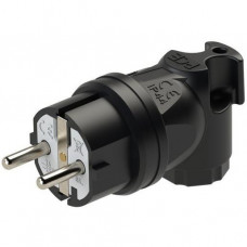 PCE Schutzkontaktstecker Gummi abgewinkelt 16A 250V IP44 05811-S
