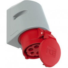 PCE CEE Wandgerätedose 5-polig 16A 400V 6h IP44/67 115-6TT