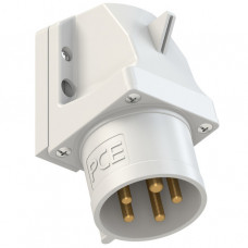 PCE CEE Wandgerätestecker 5-polig 400V 32A 525-1 1H NOTSTROM