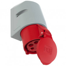 PCE CEE Wandgerätedose Turbo Twist 5-polig 16A 400V 6h IP44 115-6TT