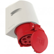 PCE CEE Wandgerätedose 5-polig 16A 400V 6h IP44 115-6