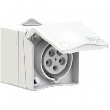 PCE Aufputzsteckdose 5-polig 16A 400V 6h IP44 865-6V