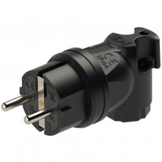 PCE Schutzkontaktstecker Gummi abgewinkelt 16A 250V IP44 05812-S