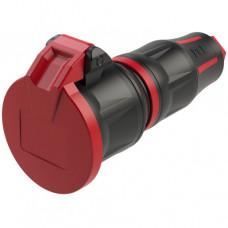 PCE Schutzkontaktkupplung 16A 250V IP54 rot Serie 25712-SR TOPTAURUS2