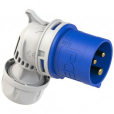 PCE CEE-Winkelstecker 3-polig 16A 230V 6h IP44 8013-6 TWIST