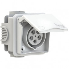 PCE Unterputzsteckdose CEE Dose 5-polig 16A 6h IP44 885-6V