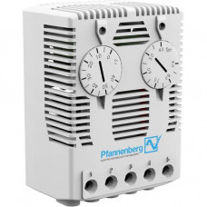 Pfannenberg Elektr. Hygrostat Thermostat Kombi Wechselkontakt für Schaltschränke FLZ 610