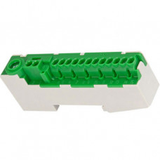 Pollmann Schutzleiterklemmblock 14-polig SLK 14-S2 grün