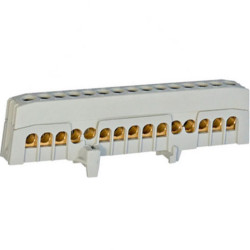 Pollmann Phasenklemmblock 15-polig PLK 15-F2 grau Pollmann Phasenklemmblock 15-polig PLK 15-F2 grau