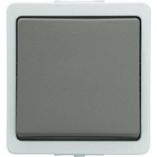 Presto-Vedder Feuchtraum Wechselschalter grau AP 9365/6