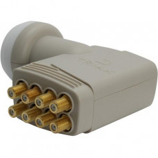 Triax TOO 408 Gold Octo LNB F-Buchse grau
