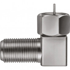 Triax F-Adapter gewinkelt Buchse/Stecker