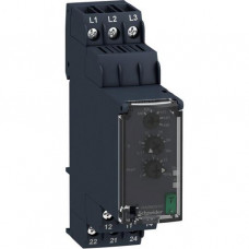 Schneider Electric Netzüberwachungsrelais Phasenfolge und Asymetrie 380-480V AC 2 Wechsler RM22TA33