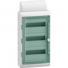 Schneider Electric Verteiler für Reiheneinbaugeräte Mureva Feuchtraumverteilertechnik 3x12 reihen 13435DE