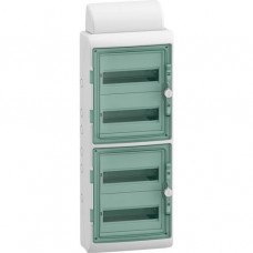 Schneider Electric Verteiler für Reiheneinbaugeräte Mureva Feuchtraumverteilertechnik 4x12 reihen 13988