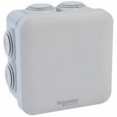 Schneider Electric Feuchtraumdose 80x80x45 mm grau