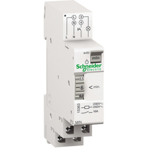 Schneider Electric Treppenlichtzeitschalter 1 Schließer 230V 16A 1W 1-7 MIN