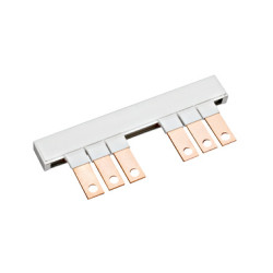 Wöhner Kammschiene 3-polig Gr.00 35mm² isoliert für 2 NH Gr.00 Wöhner Kammschiene 3-polig Gr.00 35mm² isoliert für 2 NH Gr.00