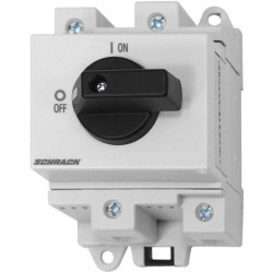 Schrack Hauptschalter 2-polig 32A 600V DC Reiheneinbau Schrack Hauptschalter 2-polig 32A 600V DC Reiheneinbau