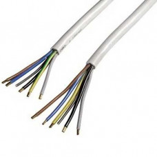 Gebro Herdanschlussleitung H05VV-F 5x2.5 mm² 1,5 m weiss