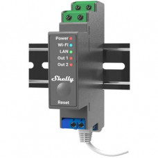Shelly Professioneller 2-Kanal Relaisschalter mit WLAN LAN Verbindung PRO 2