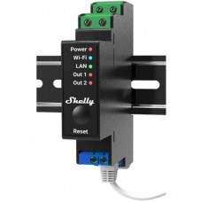 Shelly Professionelles 2 Kanal Relais mit WLAN LAN und BluetoothAnschluss PRO 2PM