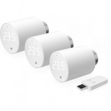 Shelly Heizkörperthermostat BLU TRV 3 Stk. mit Gateway weiß BLU TRV X3 + GATEWAY