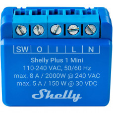 Shelly WLAN-gesteuerter intelligenter Schalter 1 Kanal 8A MINI 1 GEN3