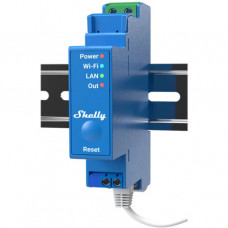 Shelly Pro 1 WLAN relay med dry contact (110-230VAC)