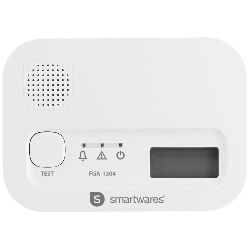 Smartwares Kohlenmonoxid-Melder 10 Jahre Sensor BSI FGA-1304