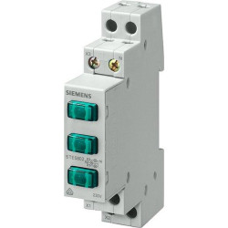 Siemens Phasenmelder 3 Lampen 230V 3xgrün 5TE5802 Siemens Phasenmelder 3 Lampen 230V 3xgrün 5TE5802