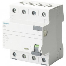 Siemens FI-Schutzschalter 40A 4-polig 100mA Typ A kurzverz.