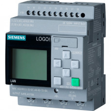 Siemens Logikmodul mit Display - SV/EA 12/DC 24V / Relais mit 8 DE (4 AE) / 4 DA