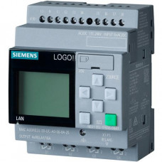 Siemens LOGO! 12/24RCE Logikmod. Disp SV/E/A: 12/DC 24V/Relais 8DE (4AE)/4DA