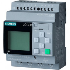 Siemens LOGO! 24RCE Logikmodul Display SV/E/A: 24V AC/DC 24V/Relais 8 DE/4 DA